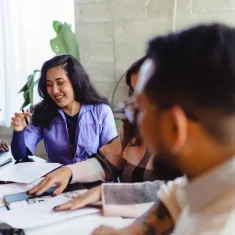 youth access members discuss quality and improvement framework