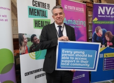 Members and young people take to parliament 