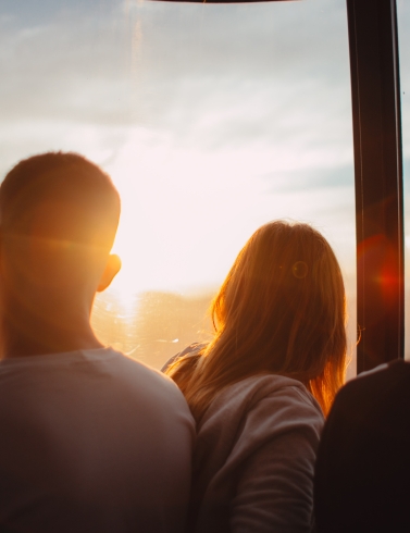 sunset silhouettes